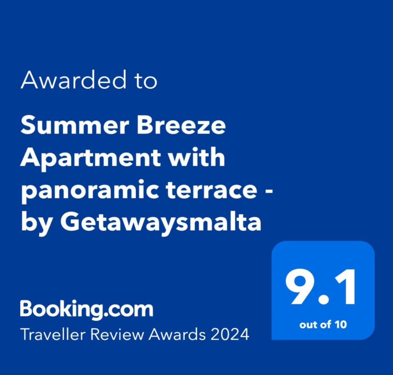 Summer Breeze Apartment With Panoramic Terrace - By Getawaysmalta Mellieħa Exteriér fotografie